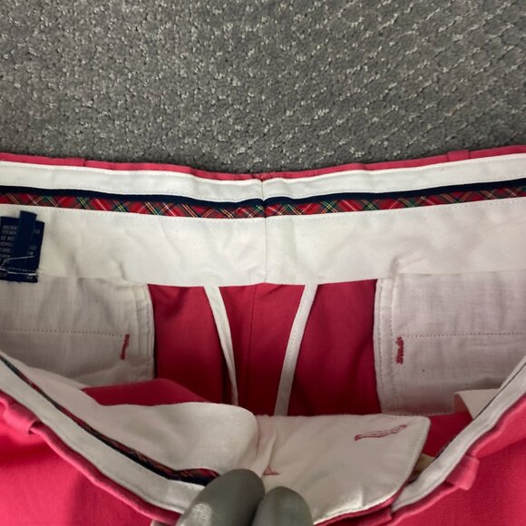 Vintage Ralph Lauren Polo Golf Pants Men's 36 x 32 Salmon Red Chinos 5-Pocket - Picture 7 of 14